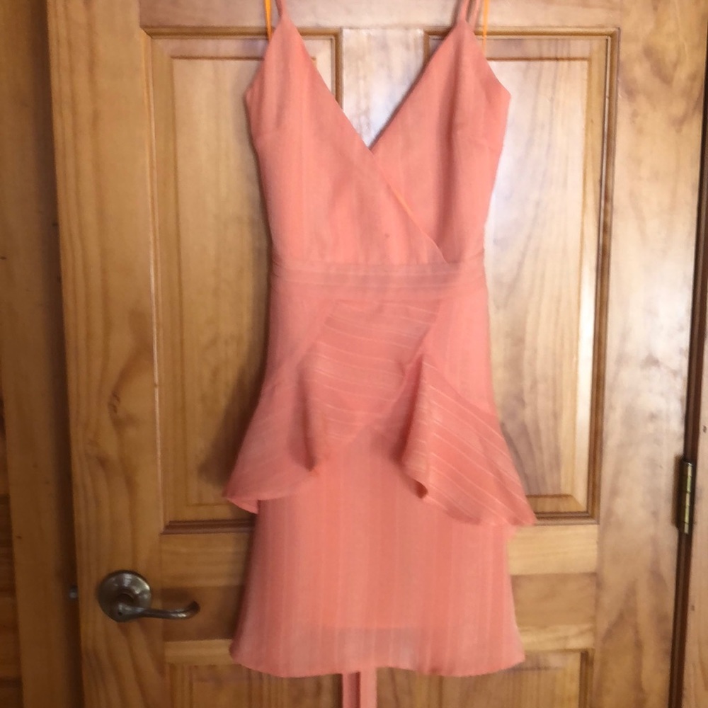 Pink Lily Orange Mini Dress